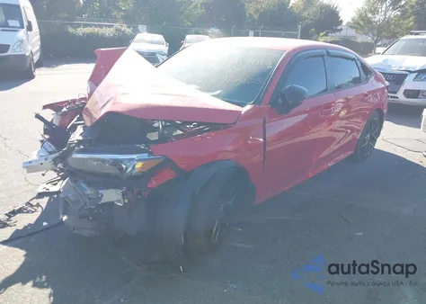 2025 Honda Civic Sport z USA, uszkodzony, nr VIN 2HGFE2F52SH507587